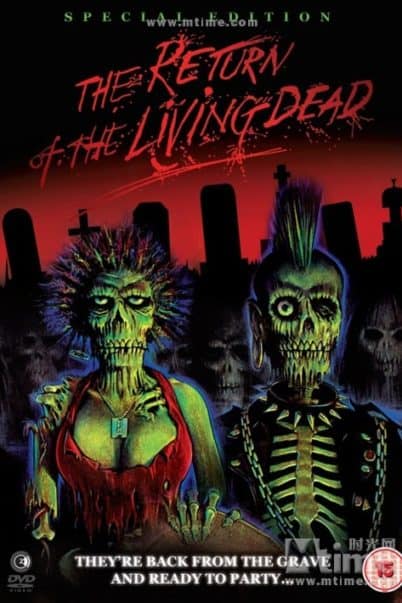 ดูหนังออนไลน์ฟรี THE RETURN OF THE LIVING DEAD (1985) ผีลืมหลุม